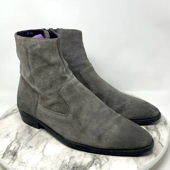 Urban Outfitters Gray Suede Boots 10 Minimalist Modern Contemporary Urban Outfitters Gray Suede Boots 10 Minimalist Modern  main image 4